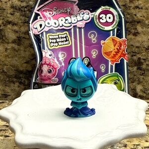 Disney Doorables Neon Pop! Hades Blue Teal Figure